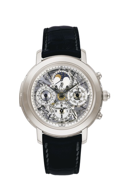 Audemars Piguet Jules Audemars Grande Complication Titanium watch REF: 25996TI.OO.D002CR.01 - Click Image to Close